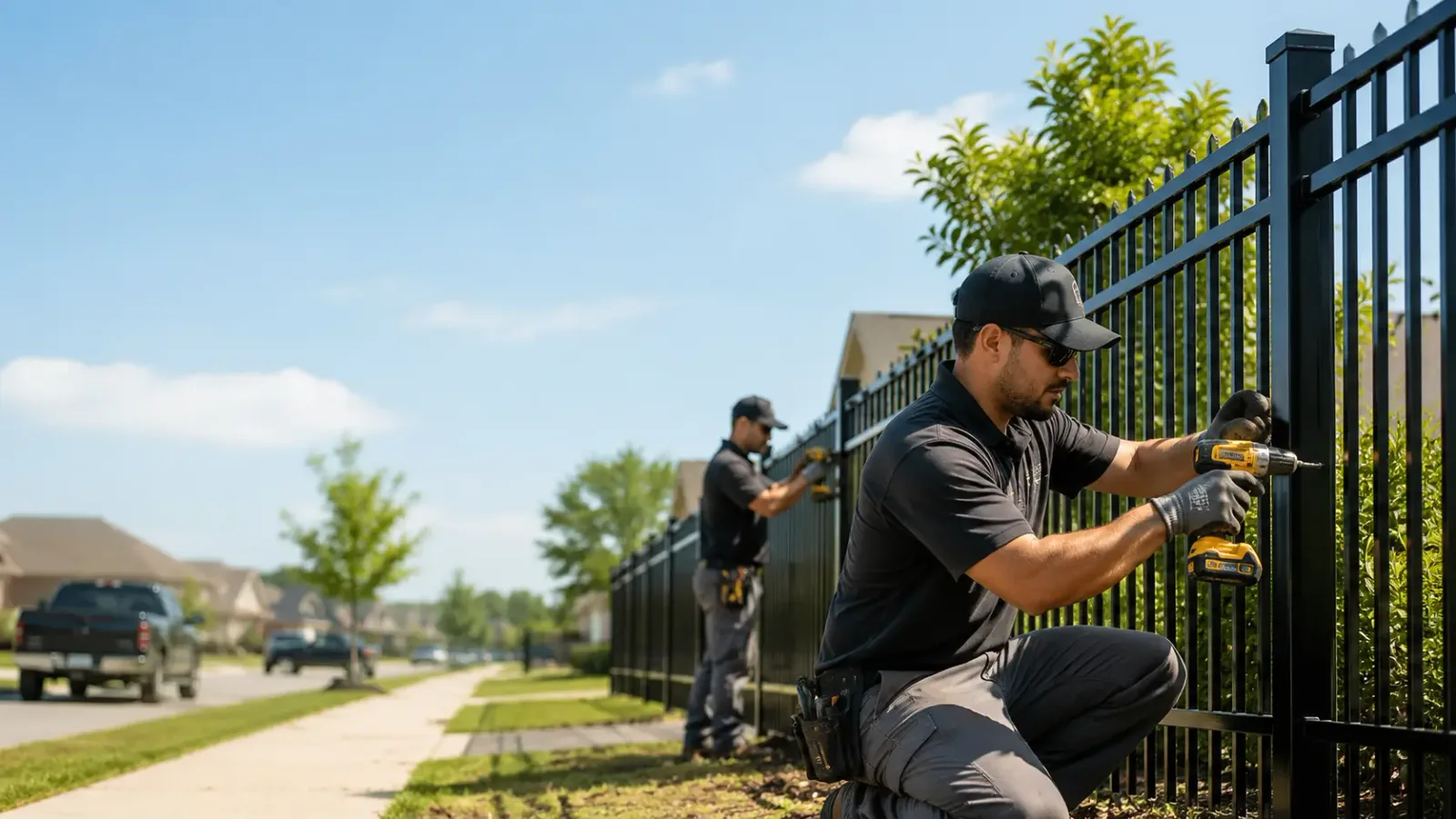 Metal Fence Installation in New Providence, IA
